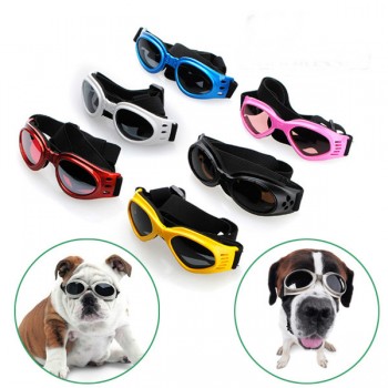 Óculos de Sol UV Ajustáveis Para Cão